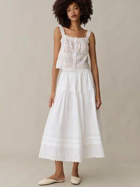 o.p.t. Beth Cotton Maxi Skirt Sz. 6 NWT